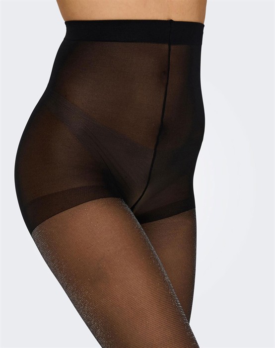 Ea 20 Den Lurex Strømpebukser 